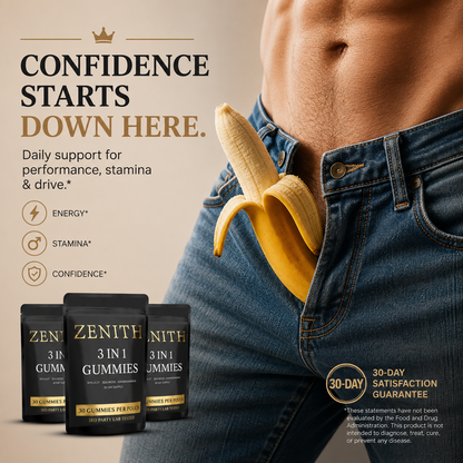 Zenith 3 in 1 Gummies