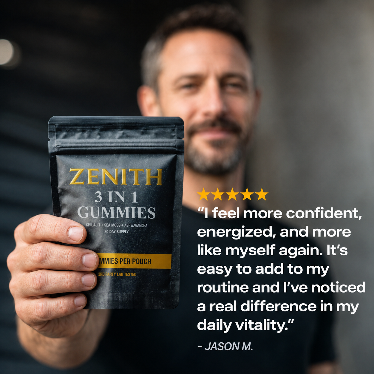 Zenith 3 in 1 Gummies