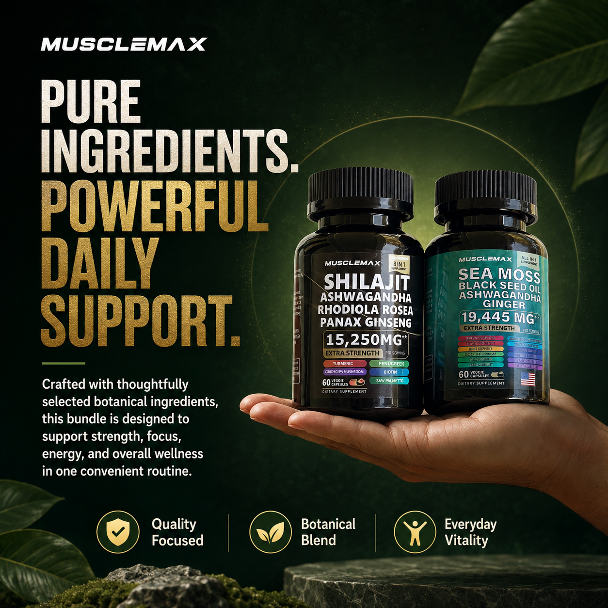 MuscleMax™ 20-in-1 Supplement Bundle